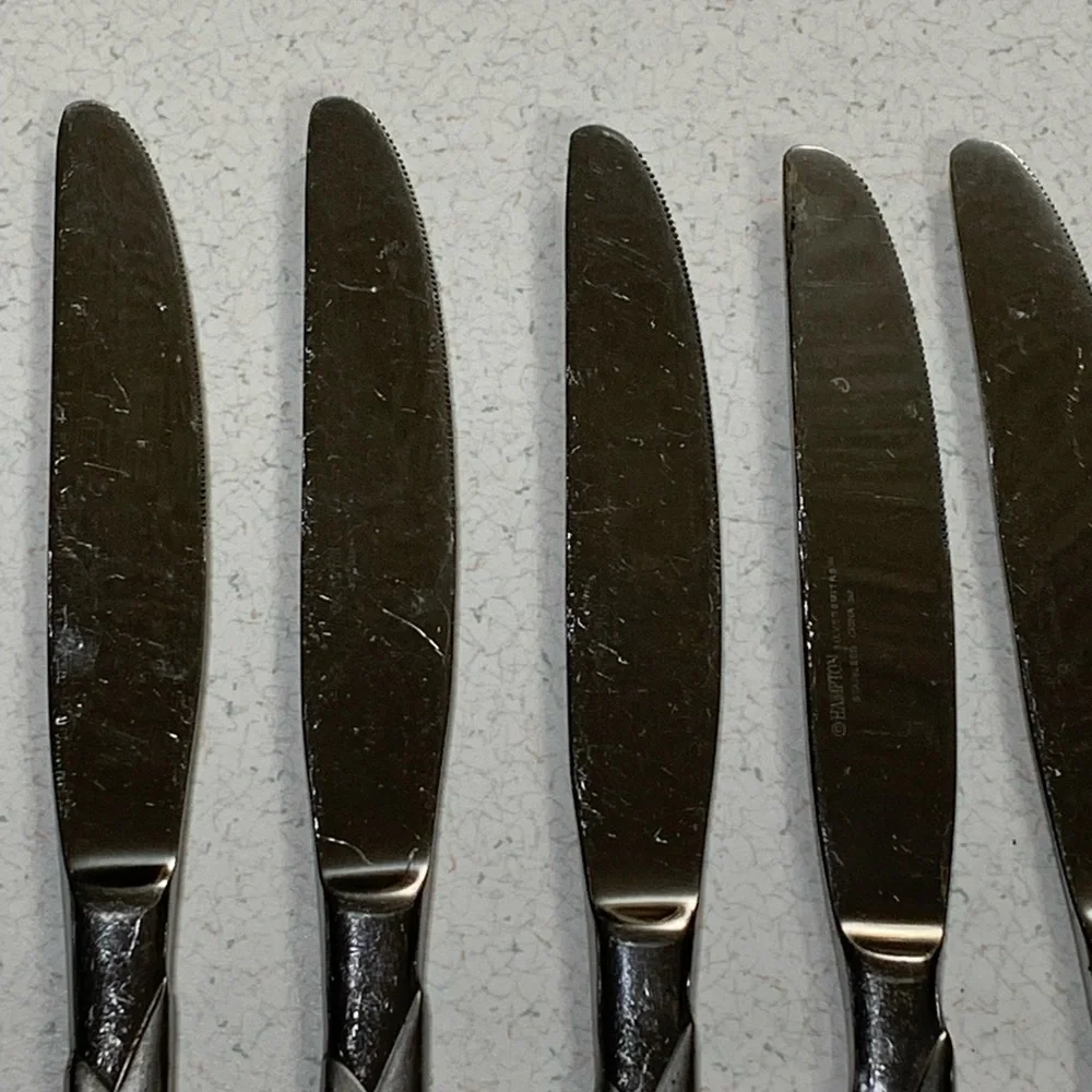 Hampton Silversmiths set nine